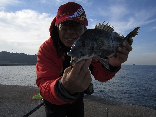 2021年11月19日（金曜日）｜クロダイ・チヌ（ウキダンゴ釣り）｜愛知県 – 篠島｜ウキ紀州・ダンゴ｜フィールドテスター中村 輝夫