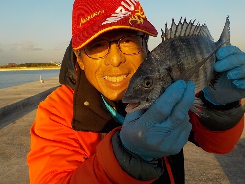 2021年12月03日（金曜日）｜クロダイ・チヌ（ウキダンゴ釣り）｜愛知県 – 常滑港｜ウキ紀州・ダンゴ｜フィールドテスター中村 輝夫