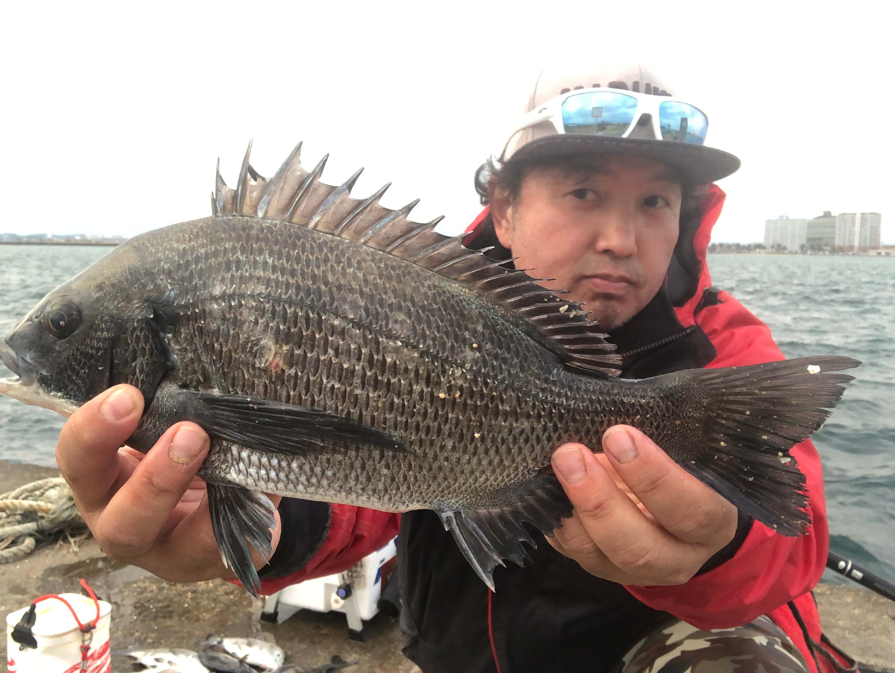 2021年12月12日（日曜日）｜クロダイ・チヌ（ウキダンゴ釣り）｜静岡県 – 浜名湖｜ウキ紀州・ダンゴ｜フィールドスタッフ佐々木 博司