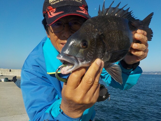 2022年10月14日（金曜日）｜クロダイ・チヌ（ウキダンゴ釣り）｜愛知県 – 南知多篠島｜ウキ紀州・ダンゴ｜フィールドテスター中村 輝夫
