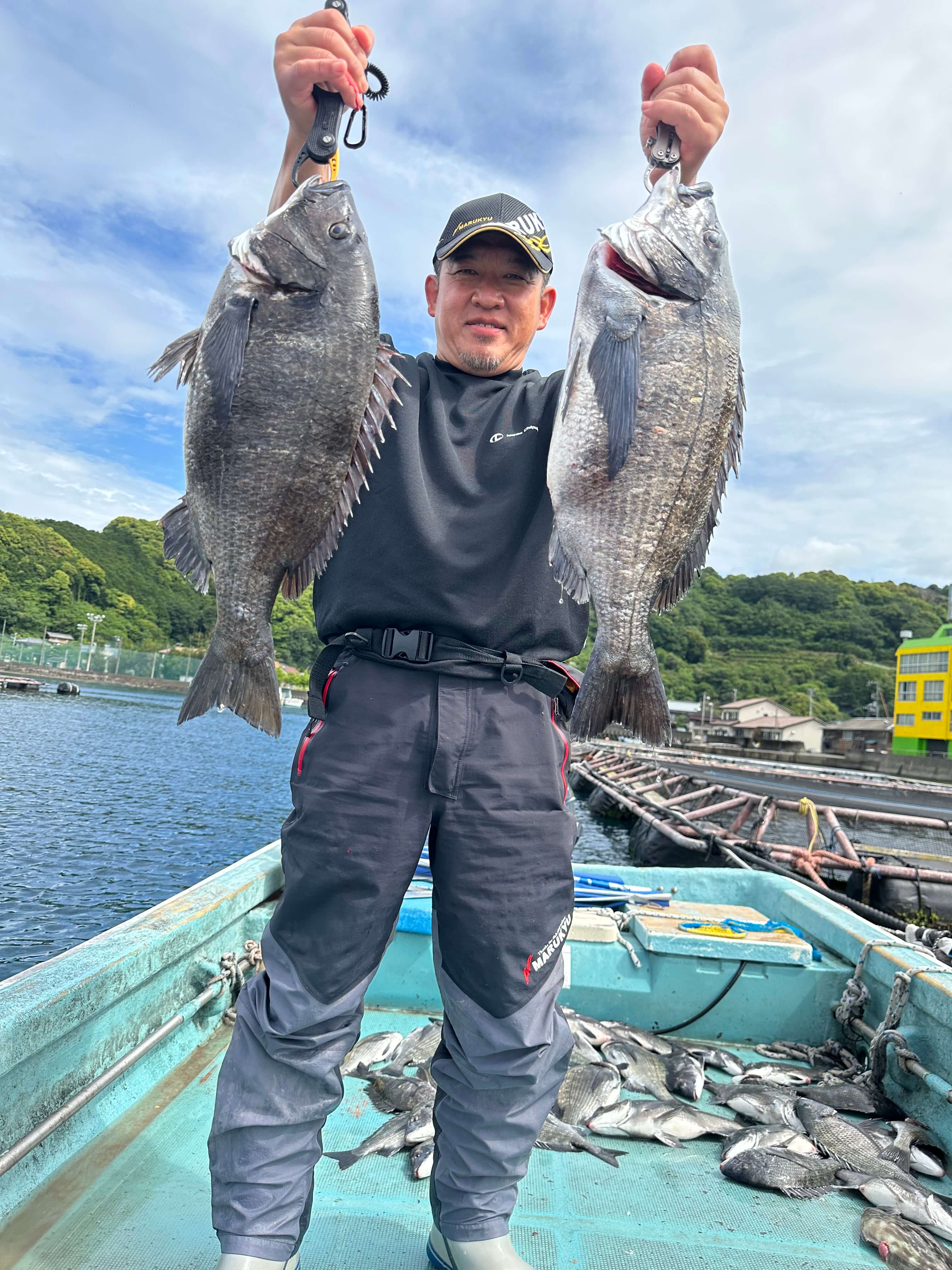 2023年05月15日（月曜日）｜クロダイ・チヌ（かかり釣り）｜静岡県 – 丸高水産｜筏・かかり｜フィールドテスター森 圭一郎