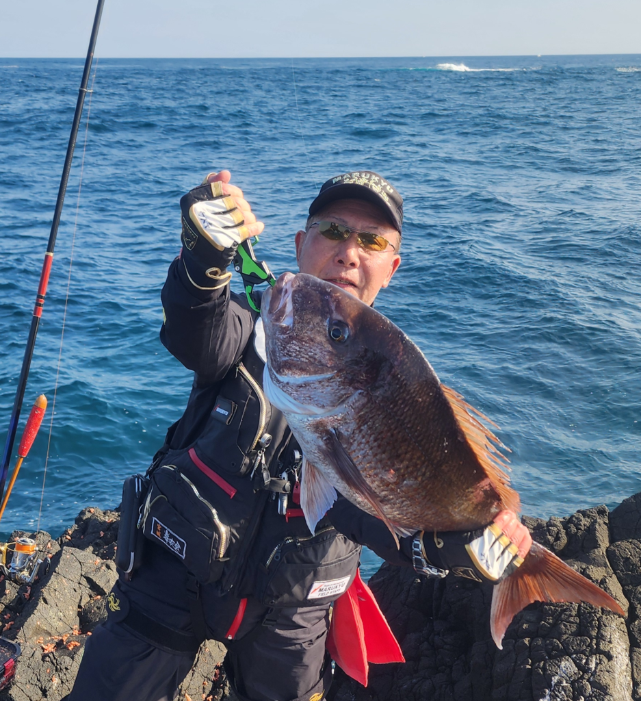 2024年04月22日（月曜日）｜マダイ｜山形県 – 酒田市飛島｜ウキフカセ