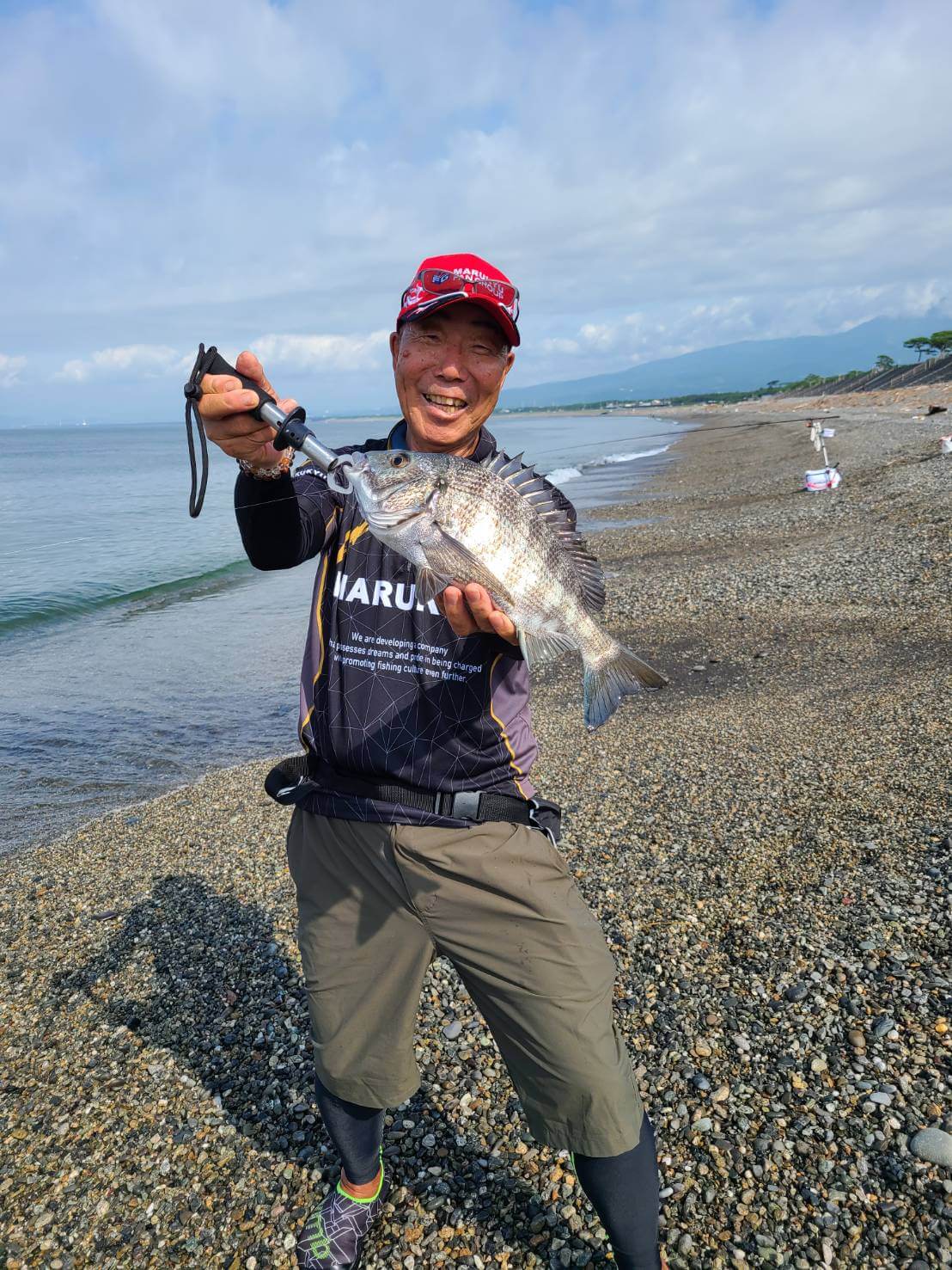 2024年08月19日（月曜日）｜クロダイ・チヌ（渚釣り）｜静岡県 – 沼津市 千本浜｜渚｜フィールドスタッフ渡辺 強