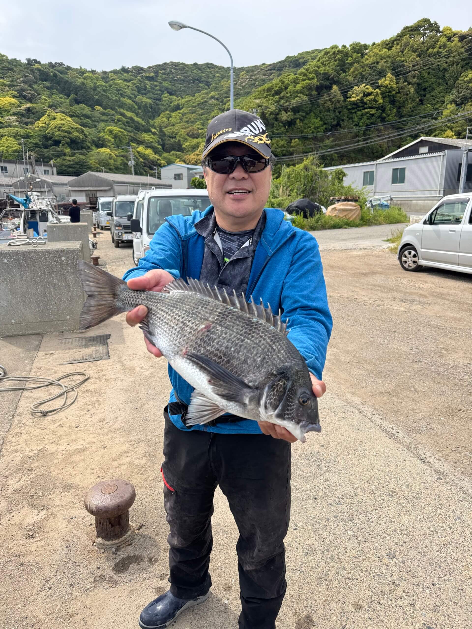 2025年05月05日（月曜日）｜クロダイ・チヌ（かかり釣り）｜徳島県 – 椿泊コワリ｜筏・かかり｜フィールドスタッフ山下 健次