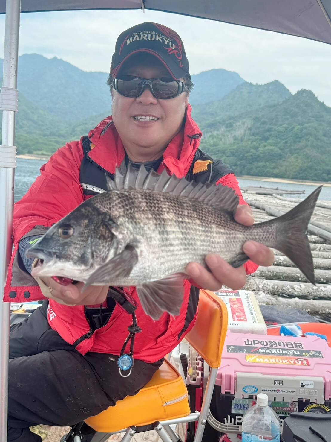 2025年06月21日（土曜日）｜クロダイ・チヌ（かかり釣り）｜広島県 – 大黒神島｜筏・かかり｜フィールドスタッフ山下 健次