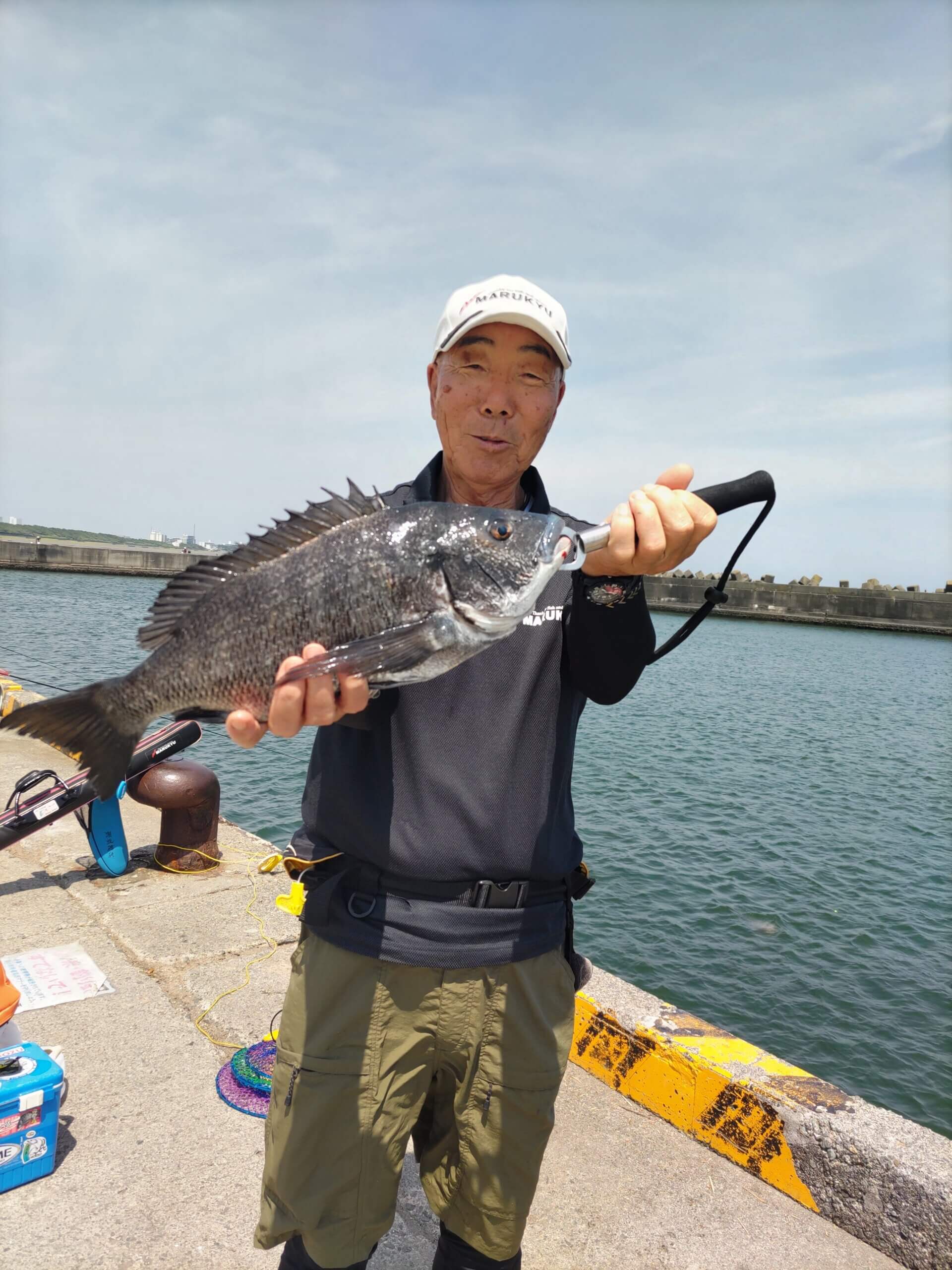 2025年06月30日（月曜日）｜クロダイ・チヌ（フカセ釣り）｜神奈川県 – 大磯港｜ウキフカセ｜フィールドスタッフ渡辺 強