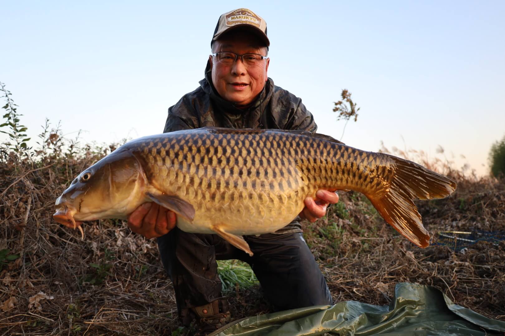 2025年12月10日（水曜日）｜コイ｜茨城県 – 那珂川｜吸い込み（コイ）｜フィールドスタッフ阿久津 宣好