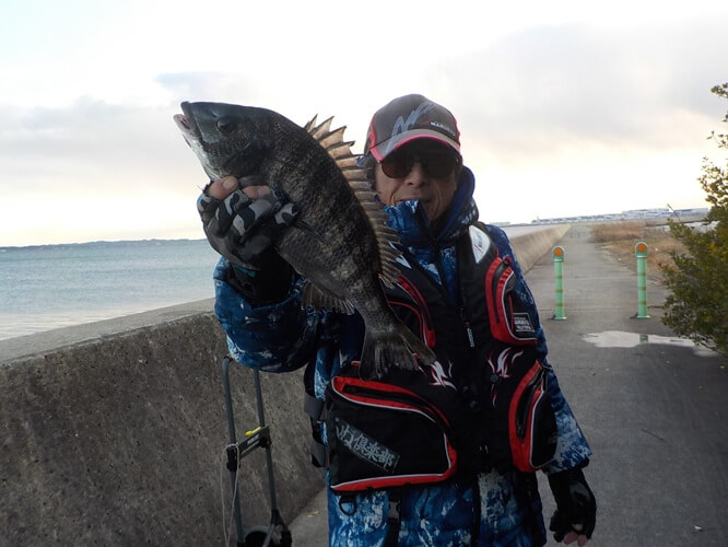 2026年01月30日（金曜日）｜クロダイ・チヌ（フカセ釣り）｜愛知県 – 常滑港｜ウキフカセ｜フィールドテスター中村 輝夫