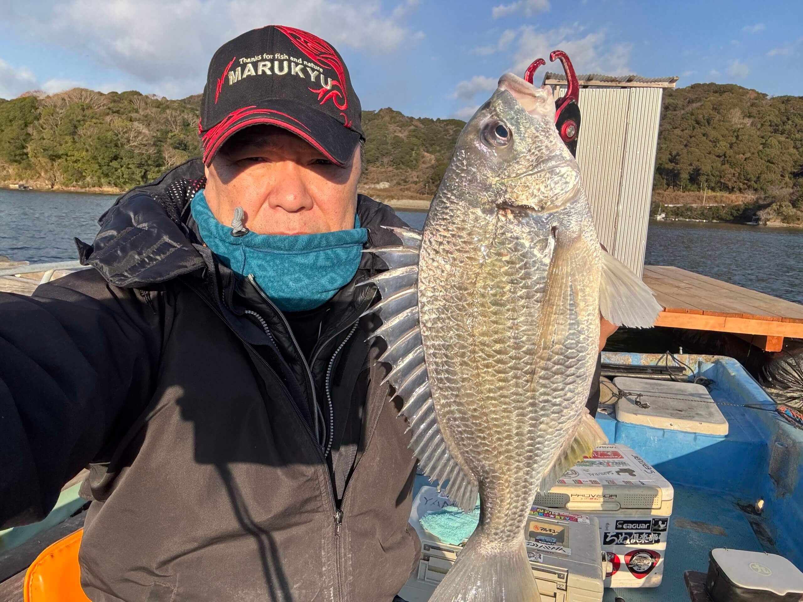 2026年01月02日（金曜日）｜クロダイ・チヌ（かかり釣り）｜高知県 – 浦ノ内湾カセ｜筏・かかり｜フィールドスタッフ山下 健次