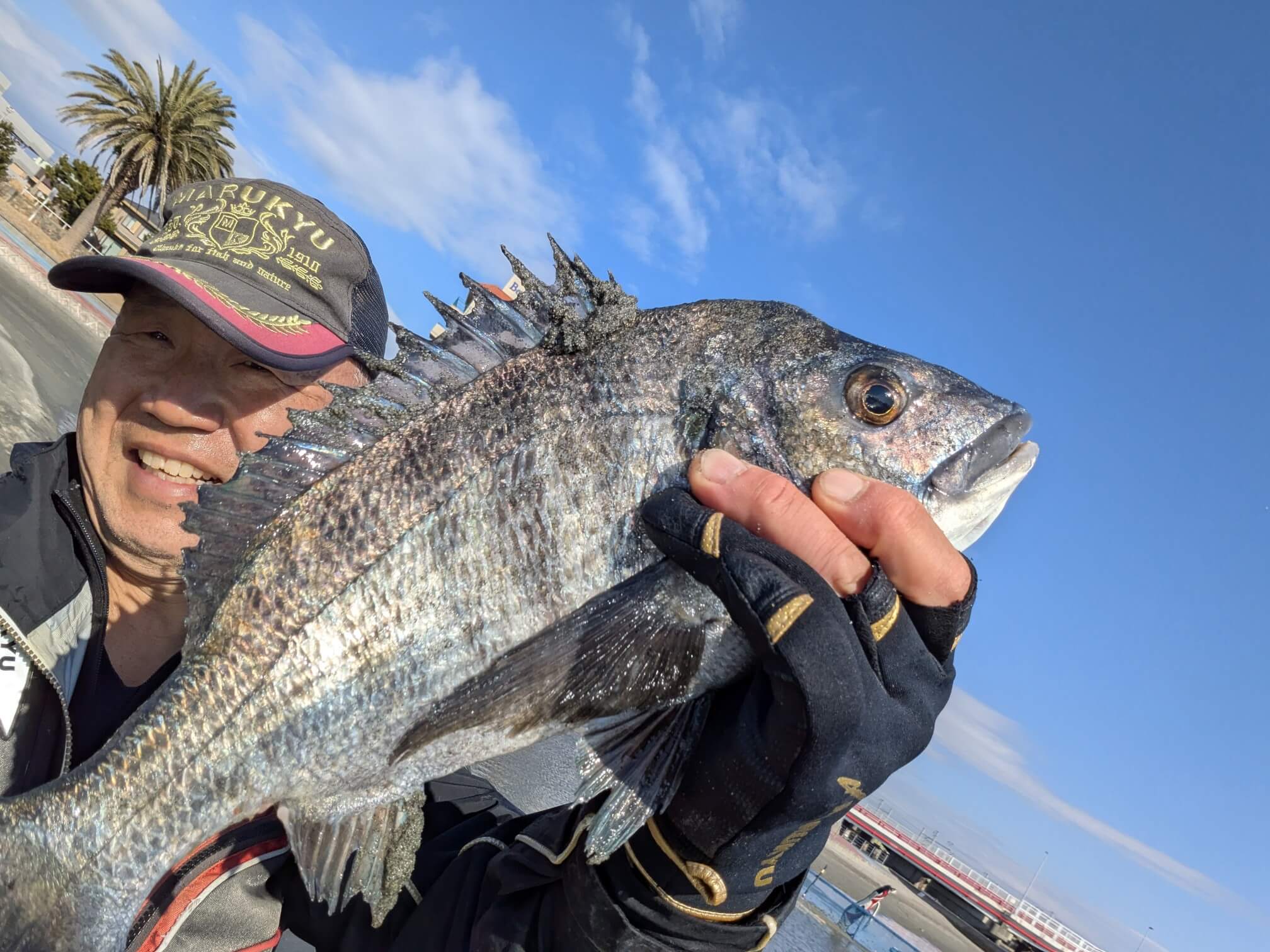 2026年01月13日（火曜日）｜クロダイ・チヌ（フカセ釣り）｜静岡県 – 浜名湖弁天島海浜公園東側｜ウキフカセ｜フィールドスタッフ石黒 昌浩