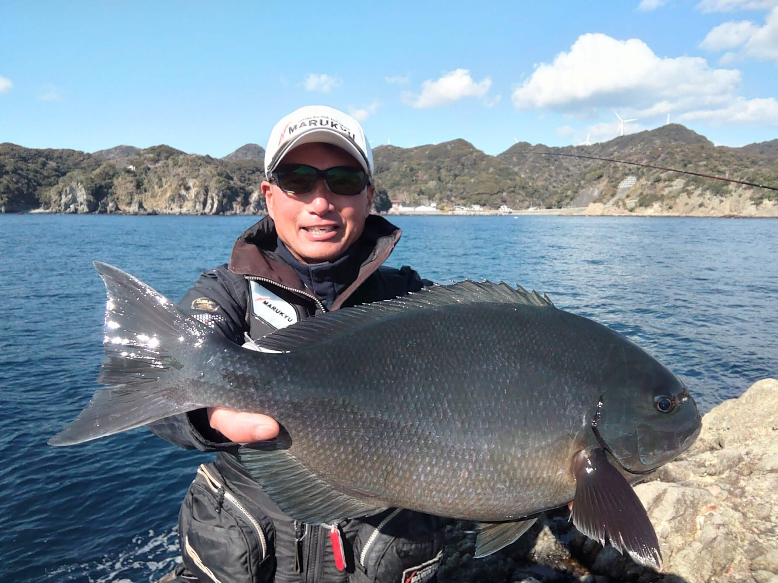 2026年02月03日（火曜日）｜メジナ・グレ・クロ｜静岡県 – 石廊崎　岡の丸島｜ウキフカセ｜フィールドテスター青木 一郎