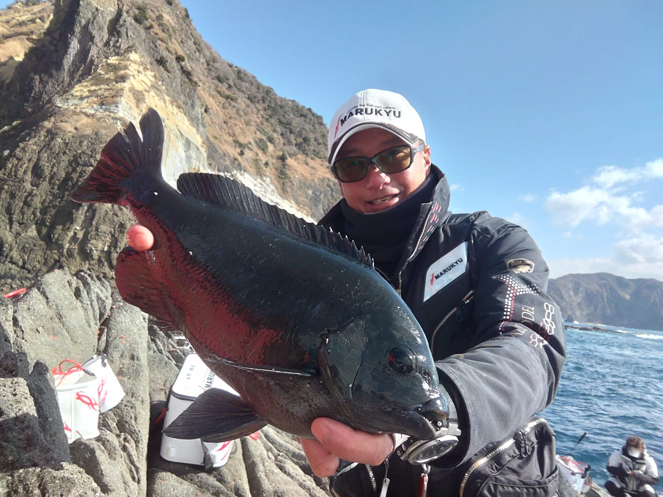 2026年02月12日（木曜日）｜メジナ・グレ・クロ｜静岡県 – 南伊豆入間　加賀根の水道｜ウキフカセ｜フィールドテスター青木 一郎